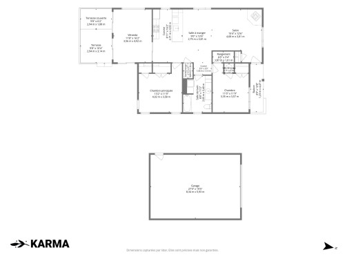 Plan (croquis) - 99 Ch. Du Huard, Val-Des-Bois, QC 