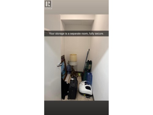 Private and secure storage room. - 529 Truswell Road Unit# 103, Kelowna, BC 