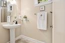 2 piece powder room by front entry. - 45 Turtle Point Private, Ottawa, ON 