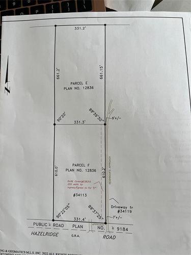 0 Hazelridge Road, Hazelridge, MB 
