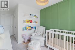 Accent wall featuring vertical paneling - 
