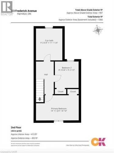 Floor plan - 23 Frederick Avenue, Hamilton, ON 