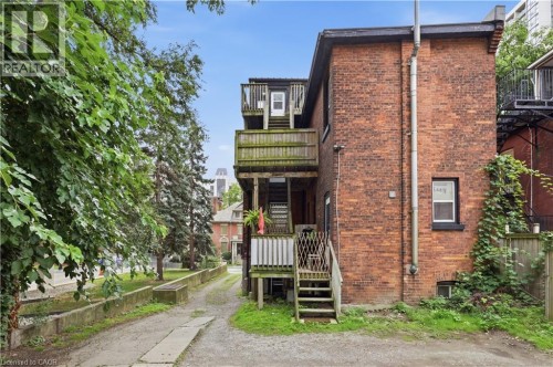 Rear parking area/driveway - 98 Duke Street Unit# 2Nd, Hamilton, ON 