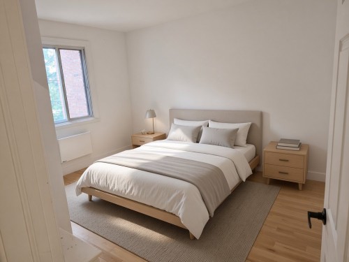 Master Bedroom - 5152 Av. Coolbrook, Montréal (Côte-Des-Neiges/Notre-Dame-De-Grâce), QC 