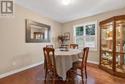 front bedroom - currently a dining room - 