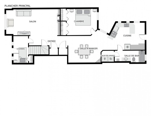 Plan (croquis) - 705  - A Av. Bloomfield, Montréal (Outremont), QC 