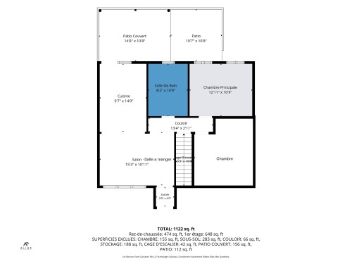 Floor Plan - 11016  - 11018 Boul. Ste-Gertrude, Montréal (Montréal-Nord), QC 