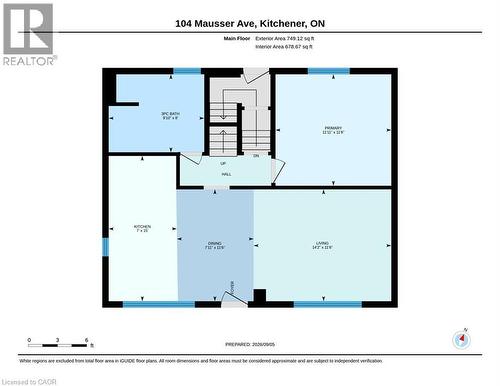 Main Floor - 104 Mausser Avenue, Kitchener, ON 