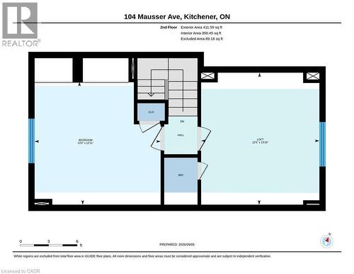 Second Floor - 104 Mausser Avenue, Kitchener, ON 
