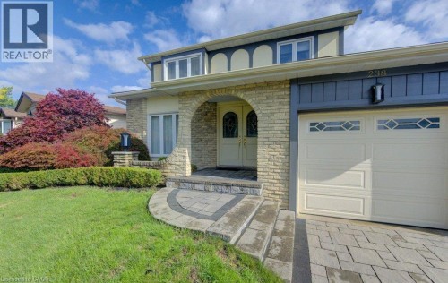 Paving stone double drive and walkway - 238 Mcgarry Drive, Kitchener, ON 