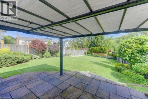 Enjoy the rain under your covered patio - 238 Mcgarry Drive, Kitchener, ON 
