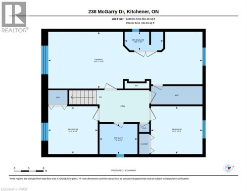 Floor plan - 238 Mcgarry Drive, Kitchener, ON 