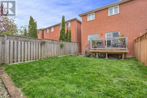 Fully Fenced Backyard - 96 Bruce Crescent, Barrie, ON 
