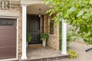 Front Entry with Custom Door - 3119 Hedges Drive, Burlington, ON 