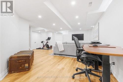 Desk Area of Rec Room - 3119 Hedges Drive, Burlington, ON 