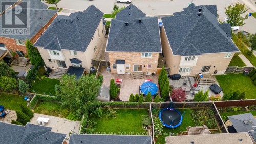 Aerial View of back yard - 3119 Hedges Drive, Burlington, ON 
