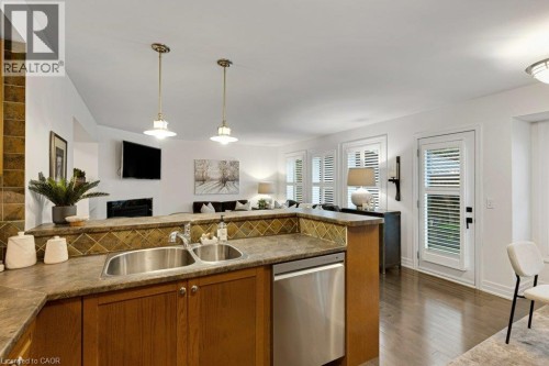 steel sink, and stainless steel dishwasher - 88 Baggs Crescent, Cambridge, ON 