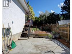 Rear yard of home - 