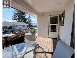 Nice covered deck for morning coffee - 