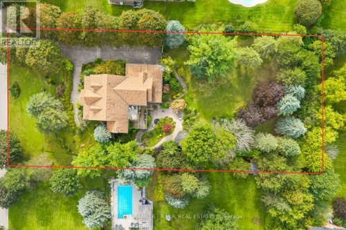 Aerial View - 26 Mill Run Gate, Uxbridge, ON 