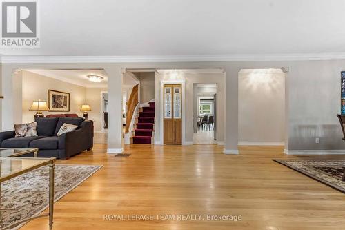 Living room (digitally altered to remove chair) - 115 Mountbatten Avenue, Ottawa, ON 