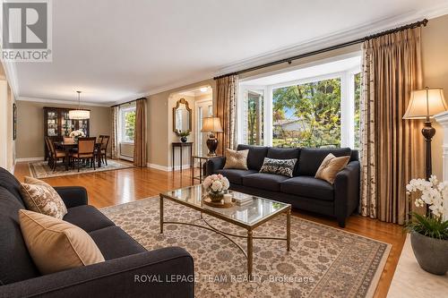 Living room (digitally altered to remove chair) - 115 Mountbatten Avenue, Ottawa, ON 