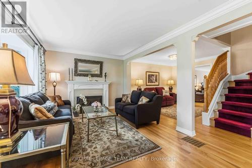 Living room (digitally altered to remove chair) - 115 Mountbatten Avenue, Ottawa, ON 