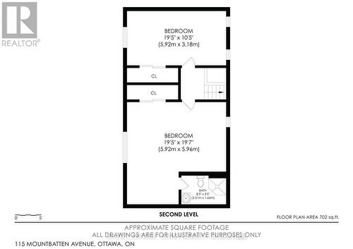 Second level - 115 Mountbatten Avenue, Ottawa, ON 