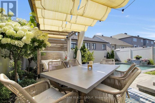Beautiful covered patio - 636 Eagle Crest Heights, Ottawa, ON 