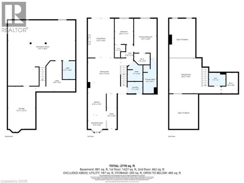 Floor plan - 1275 Stephenson Drive Unit# 6, Burlington, ON 