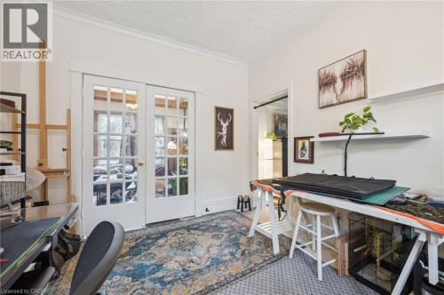 Double French doors with divided lites - 143 David Street, Kitchener, ON 