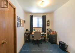 Third bedroom currently used as an office - 