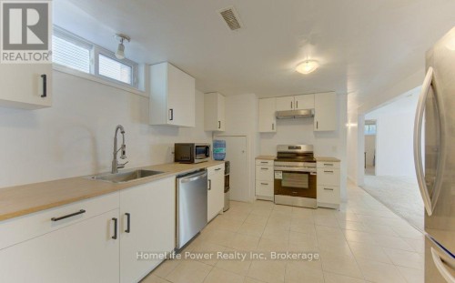 Basement (unit 2) updated kitchen - 136 Dunsmere Drive, Kitchener, ON 