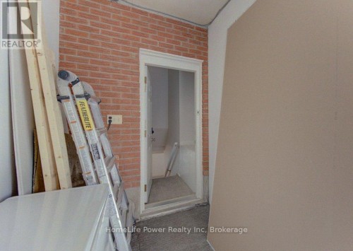 Mudroom entrance to basement (unit 2) and storage - 136 Dunsmere Drive, Kitchener, ON 