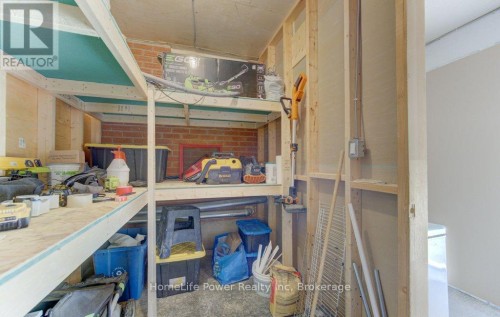 Two seperate storage/shed areas-one for each unit - 136 Dunsmere Drive, Kitchener, ON 