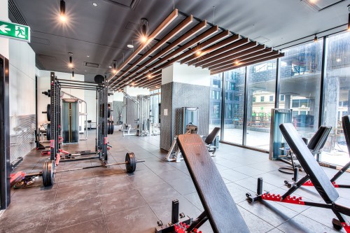 Salle d'exercice - 2807-1210 Rue Jeanne-Mance, Montréal (Ville-Marie), QC 