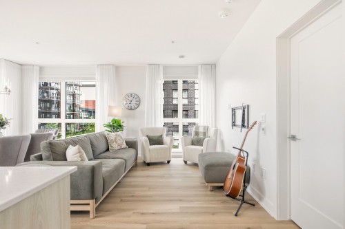 Living Room - 201-4240 Rue Olivier-Fournier, Longueuil (Saint-Hubert), QC 