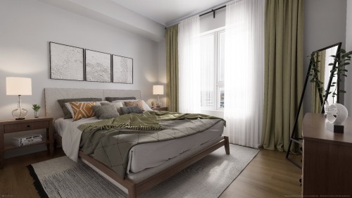 Bedroom - 202-5355 Boul. Guillaume-Couture, Lévis (Desjardins), QC 