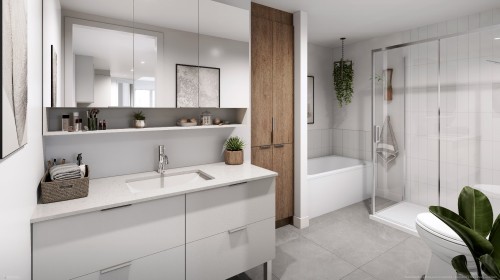 Bathroom - 202-5355 Boul. Guillaume-Couture, Lévis (Desjardins), QC 