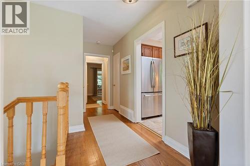 Main Hallway with Arch To Bedrooms - 1529 Wembury Road, Mississauga, ON 