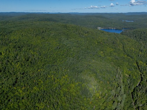 Aerial View - Ch. Des Cascades, Mandeville, QC 