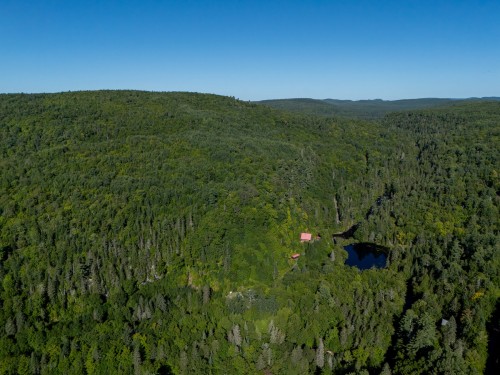Aerial View - Ch. Des Cascades, Mandeville, QC 