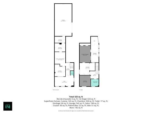 Floor Plan - 1636  - 1638 Rue Gladstone, Montréal (Le Sud-Ouest), QC 