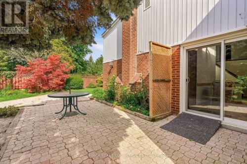 tumbled stone patio - 60 Bowshelm Court, Mississauga, ON 