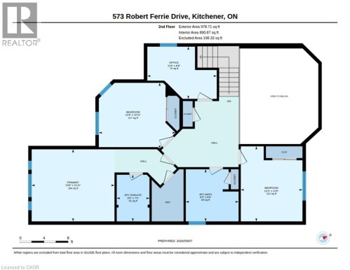 Floor plan - 573 Robert Ferrie Drive, Kitchener, ON 