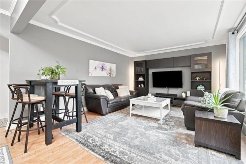 Living/Dining Room - 492 Jefferson Avenue, Winnipeg, MB 