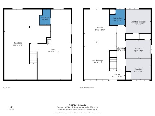 Floor Plan - 594 Rue Du Précieux-Sang, Joliette, QC 