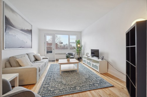 Living Room - 12-5873 Av. Decelles, Montréal (Côte-Des-Neiges/Notre-Dame-De-Grâce), QC 