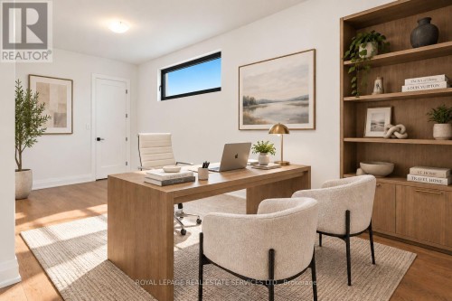 Virtually Staged - Dedicated Home Office - 36 Windemere Road, Hamilton, ON 