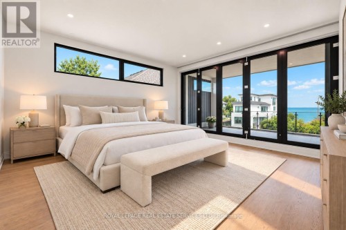 Virtually Staged - Primary Retreat w/Bi-Fold Doors - 36 Windemere Road, Hamilton, ON 